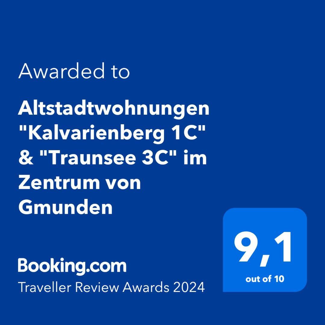 Altstadtwohnungen "Kalvarienberg 1C" & "Traunsee 3C" Im Zentrum Von Gmunden Exterior foto